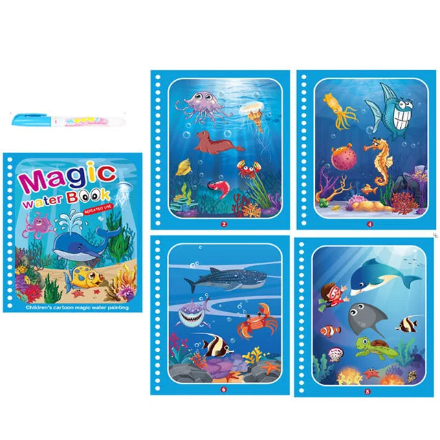 Magical Water Adventure Coloring Book™
