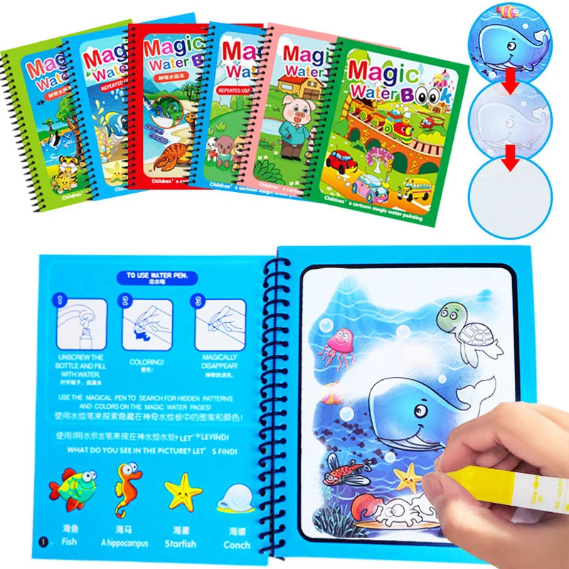 Magical Water Adventure Coloring Book™