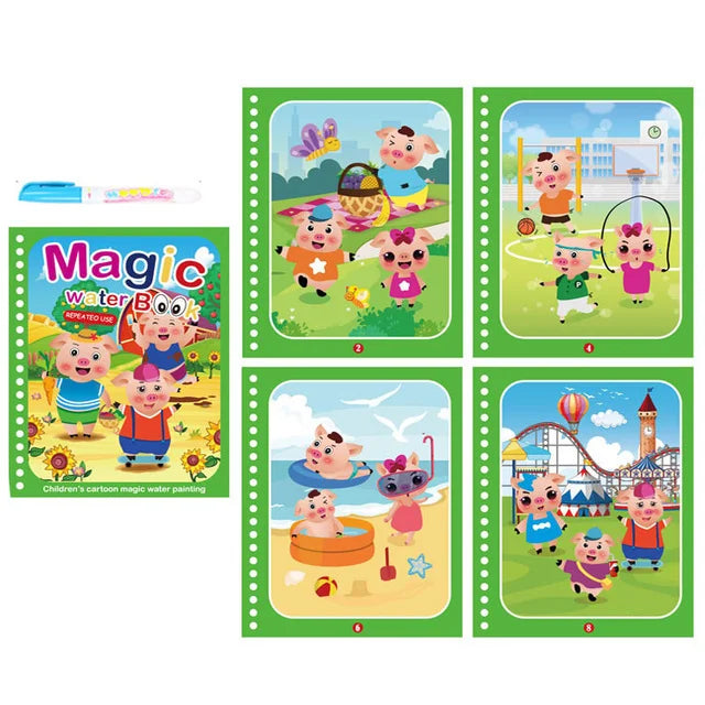 Magical Water Adventure Coloring Book™